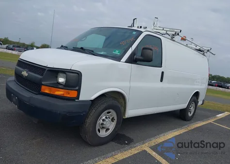 2015 Chevrolet Express 2500 Work Van z USA, uszkodzony, nr VIN 1GCWGFCF6F1159438